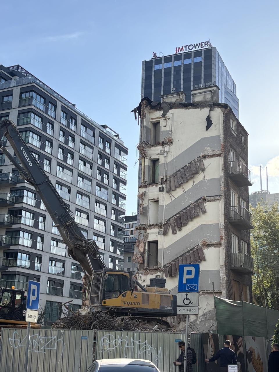 rozbudowa kamienicy przy ul. Grzybowskiej 46 w Warszawie | fot. Bartosz Pańczyk