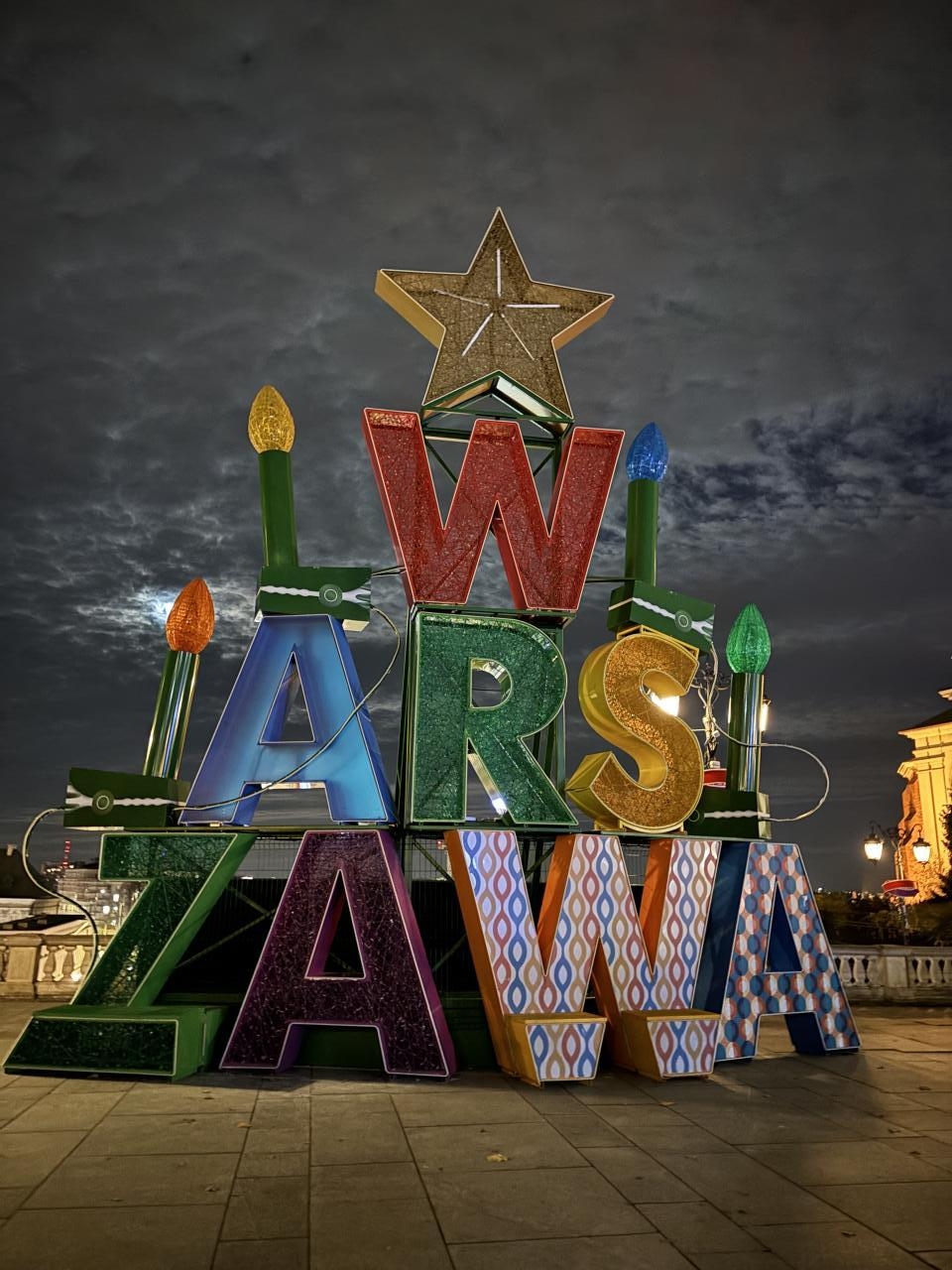 iluminacja świąteczna już w listopadzie w Warszawie | fot. Bartosz Pańczyk