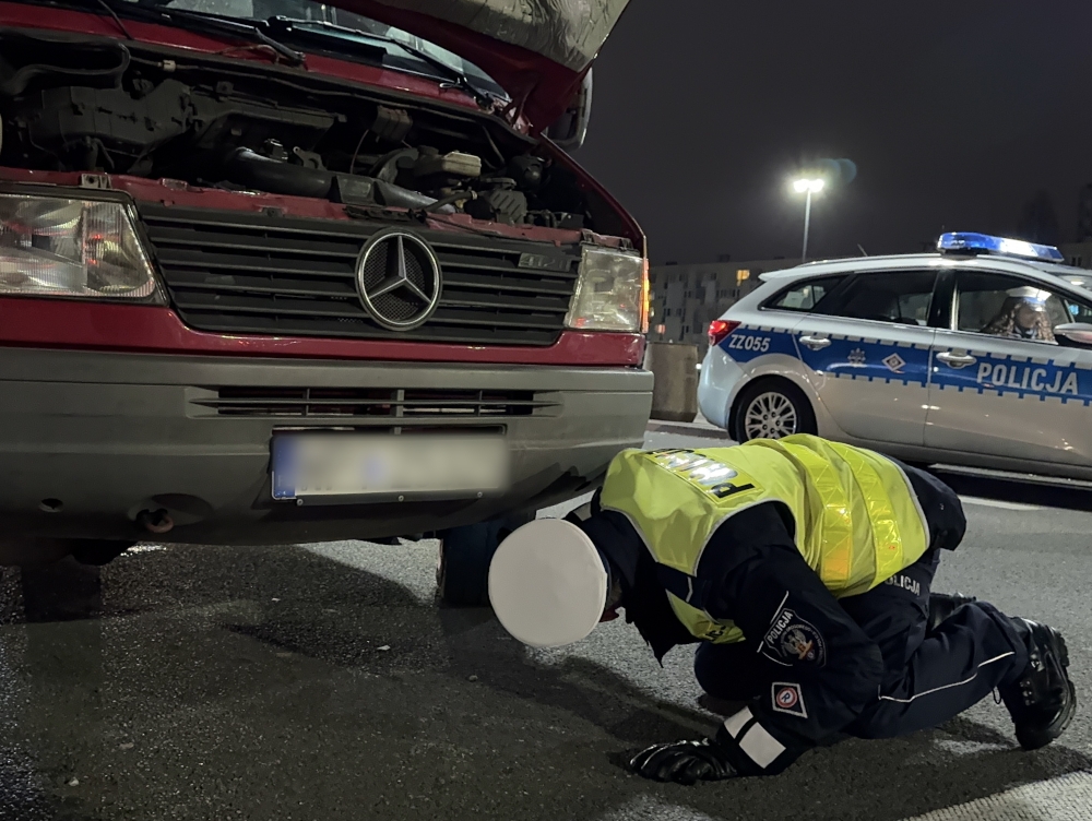 kontrola przewozu osób w Warszawie | fot. ksp.policja.gov.pl